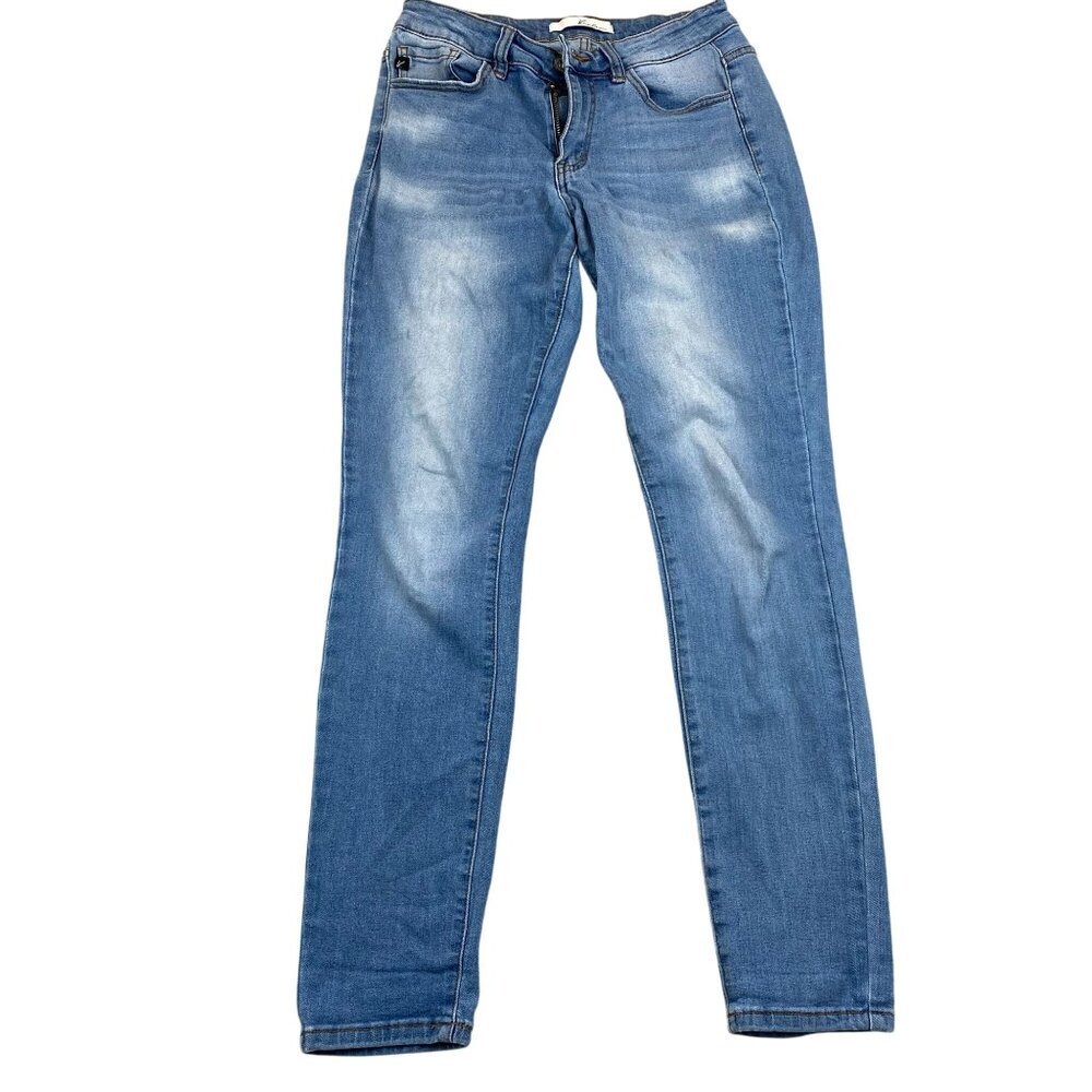 Kancan Women's Jeans Size 7/27 Blue Denim High-Waisted Skinny